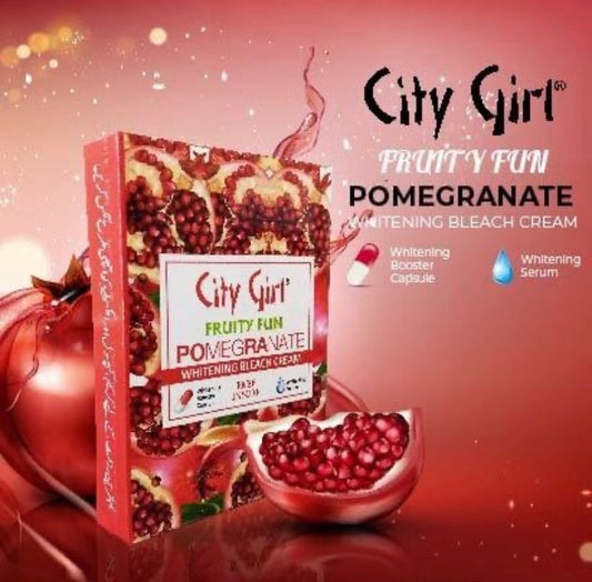 City Girl Pomegranate Bleach Cream (3 SACHET)