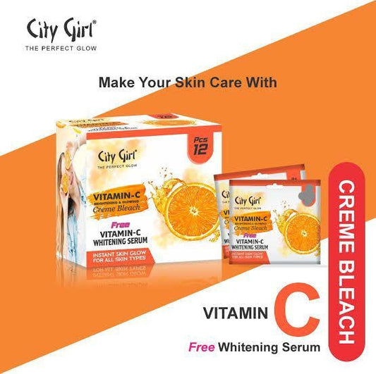 City Girl Vitamin C Bleach Cream (3 SACHET)