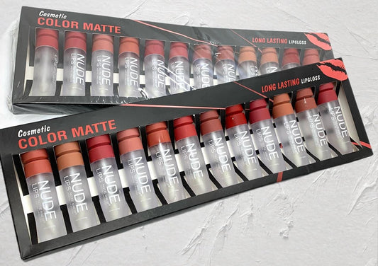 Cosmetic Transparent Lipgloss 12 Pcs Pack