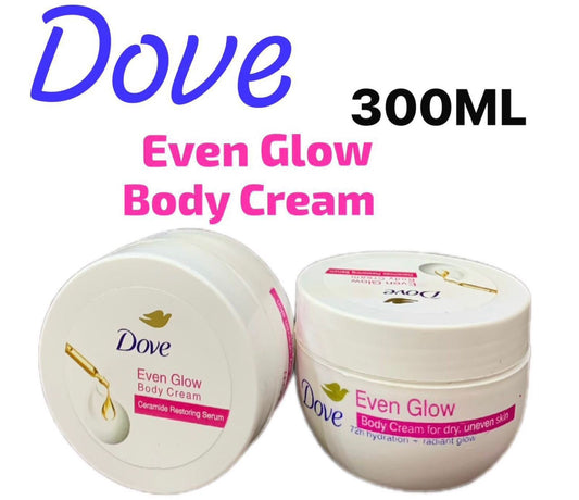 Dove Even Glow Body Cream 300ml