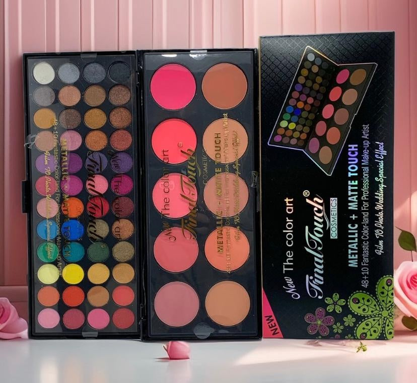 Final Touch 58 Color Eyeshadow Kit