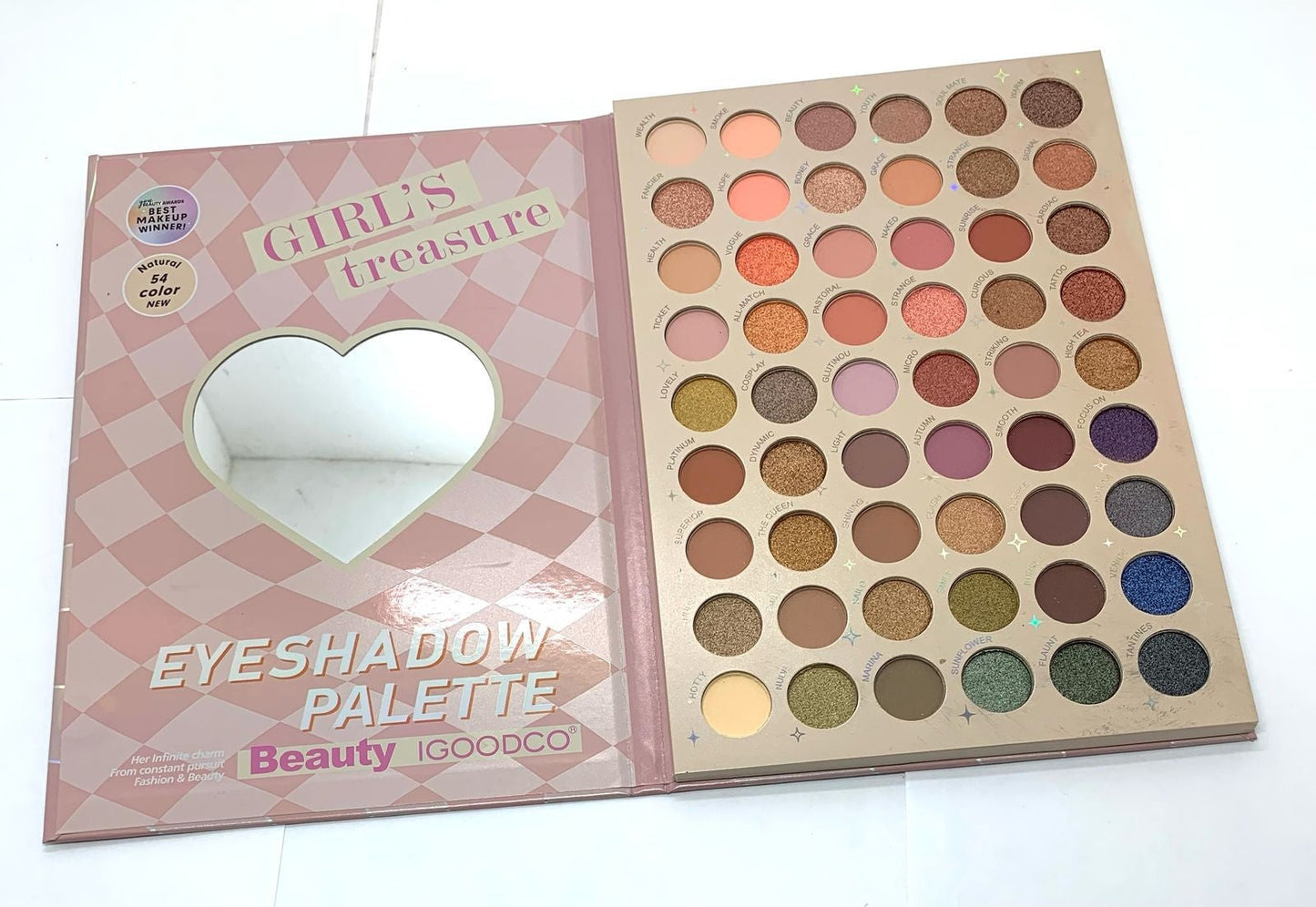 IGOODCO Eyeshadow Kit (54 Colors)