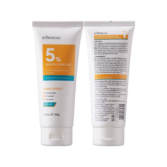 KORMESIC 5% Benzoyl Peroxide Cleanser
