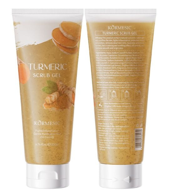 KORMESIC Scrub Gel turmeric