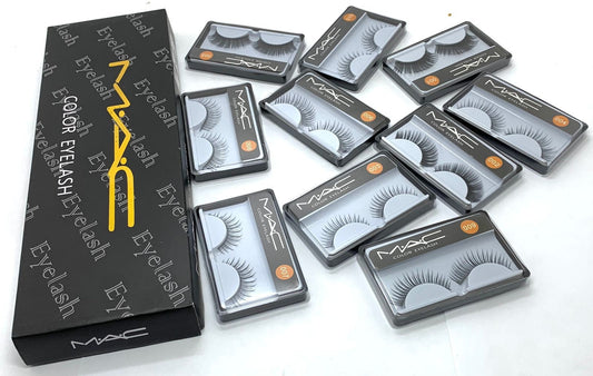 MAC Eyelashes 10 PCs Box