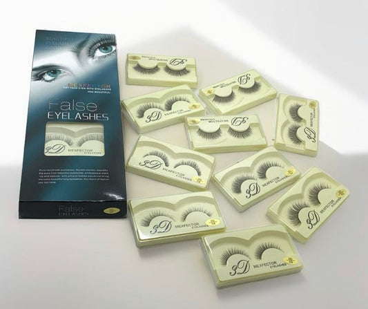 MEXFECTOR 3D Eyelashes (10 PCs Box)