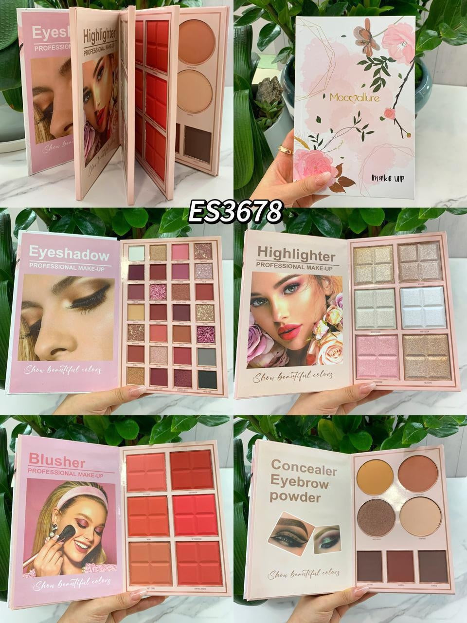 MOCALLURE 4 in 1 Book Palette (Design)