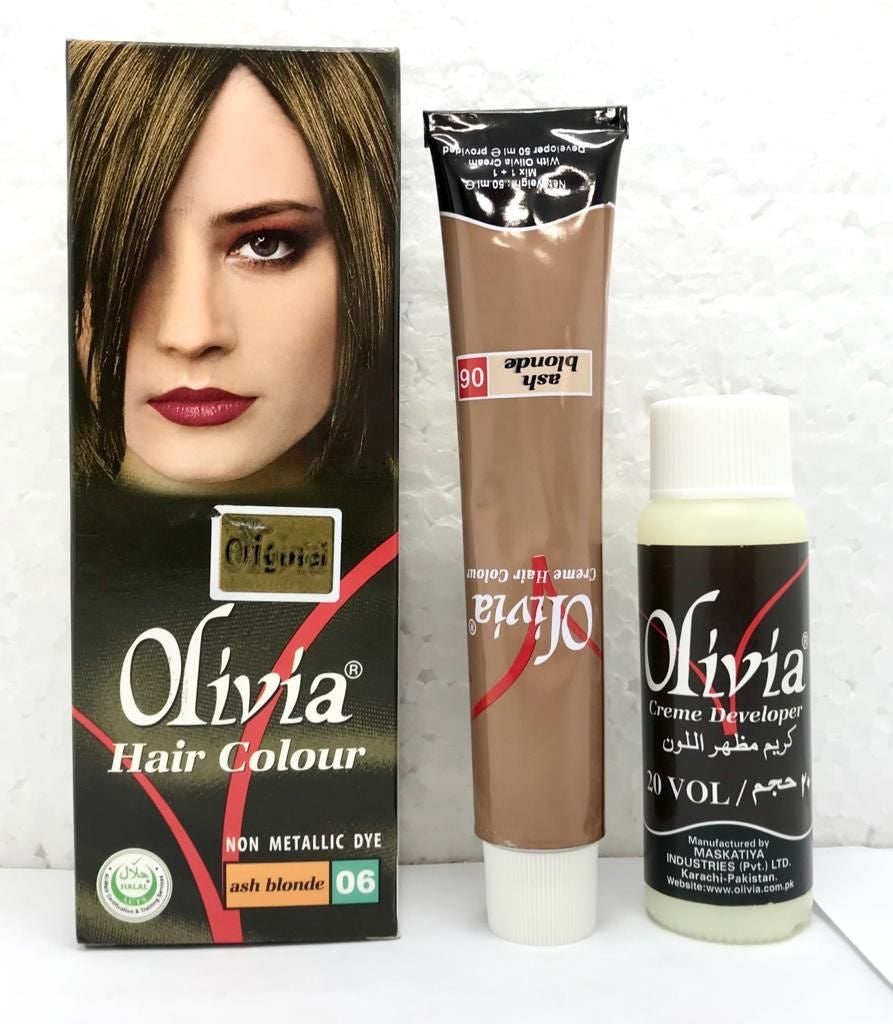 Olivia Hair Color ash blonde