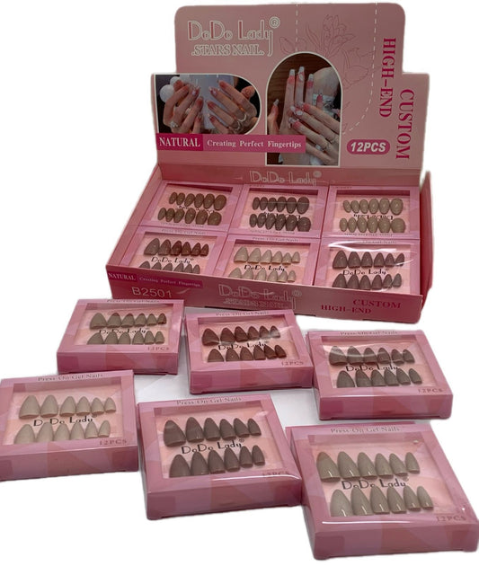 Pink Key Nails (Item No 24926 Custom High-End)