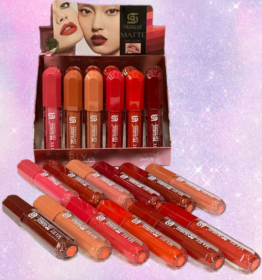 QEARLYA Matte Lipgloss 12 Pcs Set (Item No : 798-C)