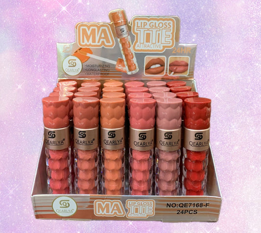 QEARLYA Matte Lipgloss 6 Pcs Set (Item No : 7168)