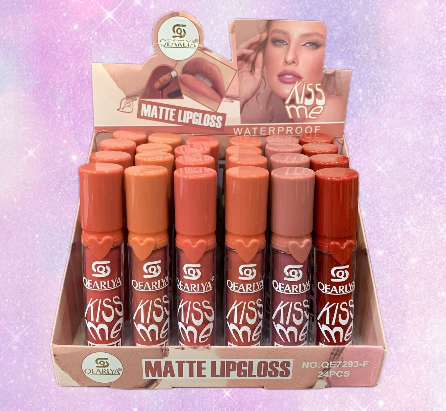 QEARLYA Matte Lipgloss 6 Pcs Set (Item No : 7293)