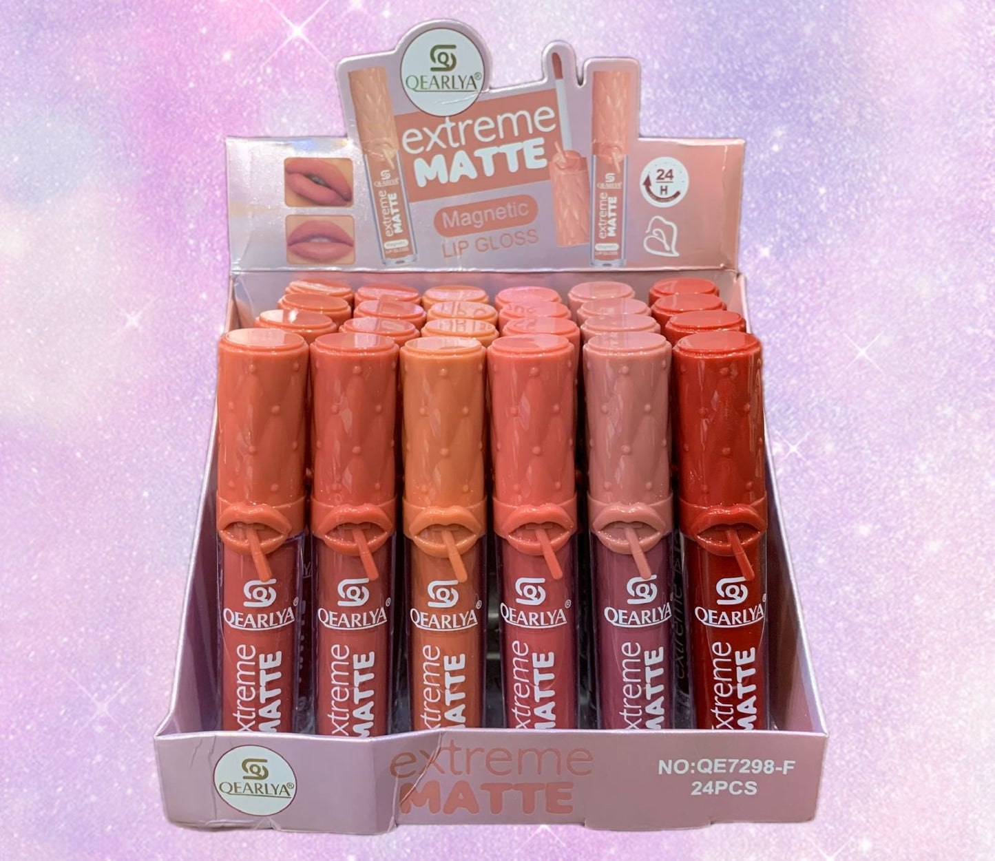 QEARLYA Matte Lipgloss 6 Pcs Set (Item No : 7298)