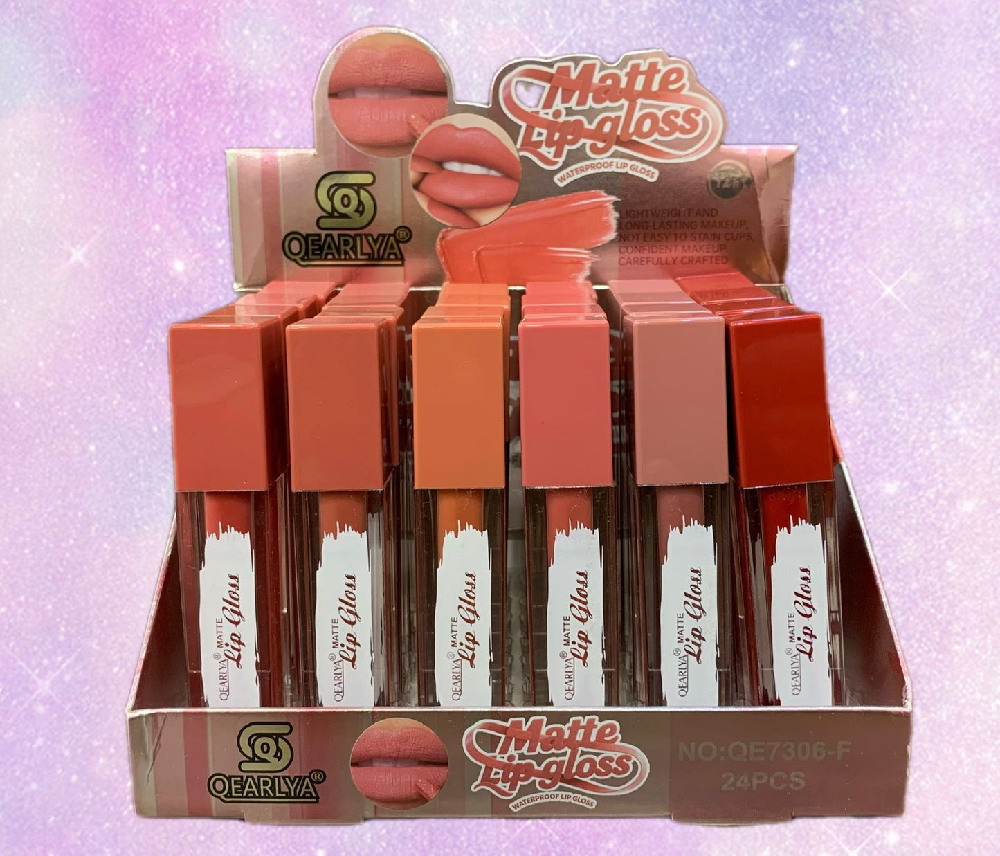 QEARLYA Matte Lipgloss 6 Pcs Set (Item No : 7306)
