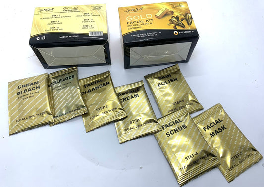 Rija 24K 6 Step Gold Facial Kit