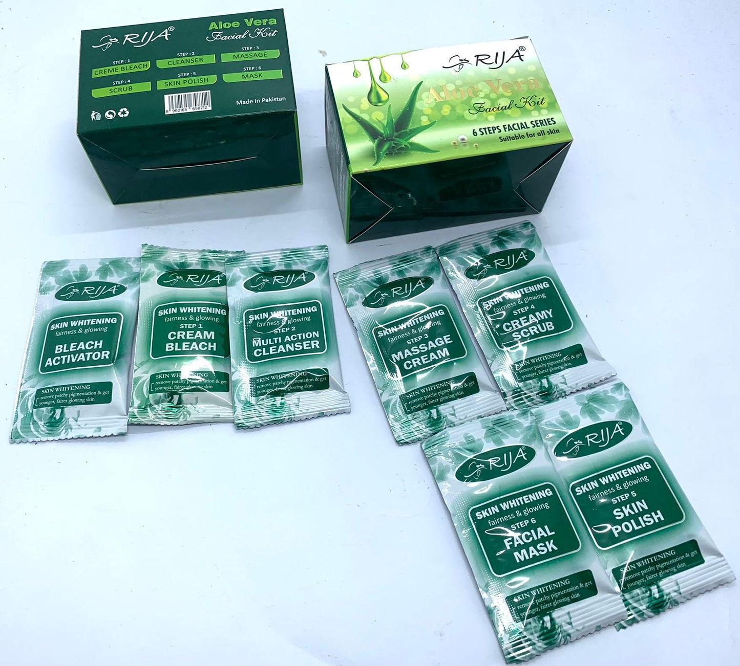 Rija Aloe Vera 6 Step Facial Kit