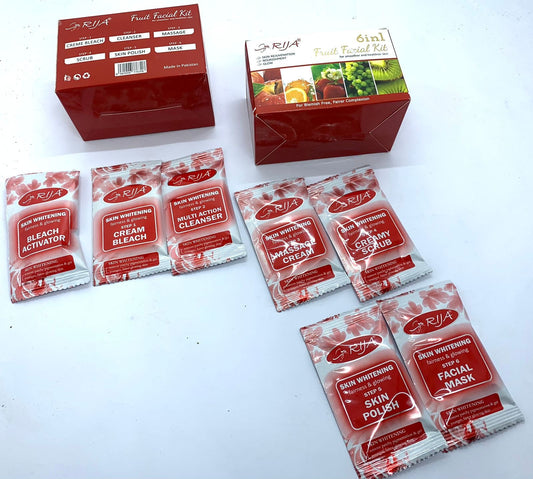 Rija Fruit 6 Step Facial Kit