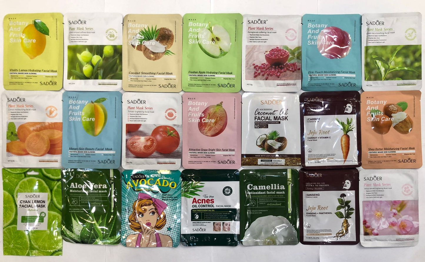 SADOER Face Sheet Mask 5 Pc
