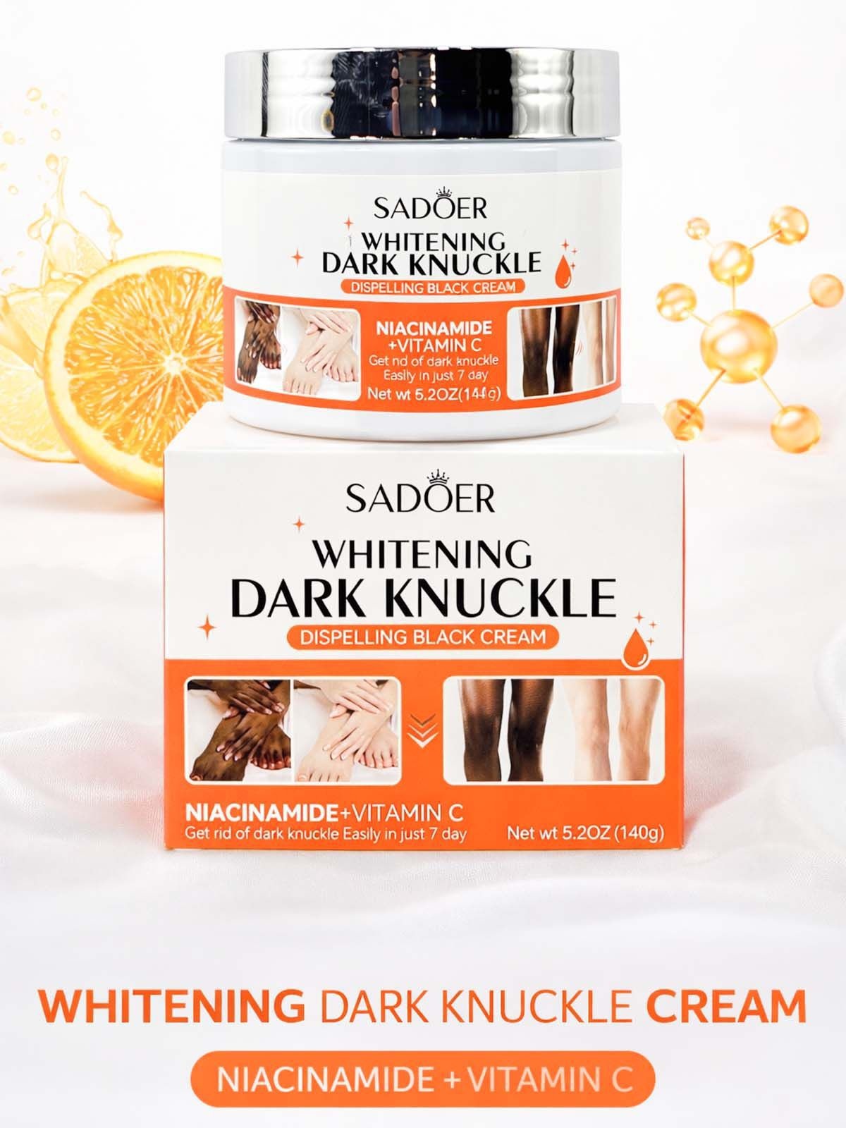 SADOER Whitening Dark Knuckle Black Cream