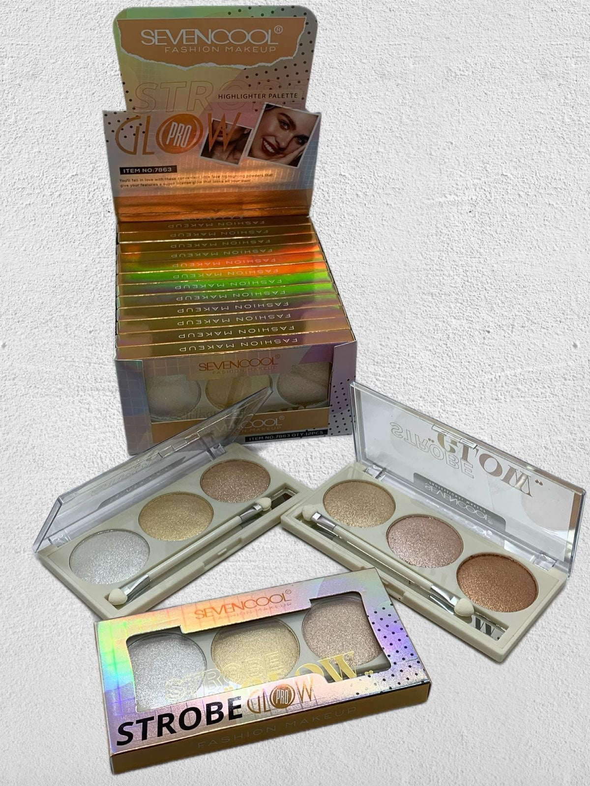 SEVENCOOL 3 in 1 Highlighter 1 PC (Item No : 7863)