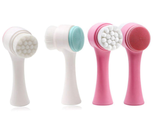 Silicone 2 in 1 Massage Brush 1 Pc