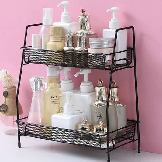 2 Tier Multipurpose Spice Rack Metal (Heavy Quality)