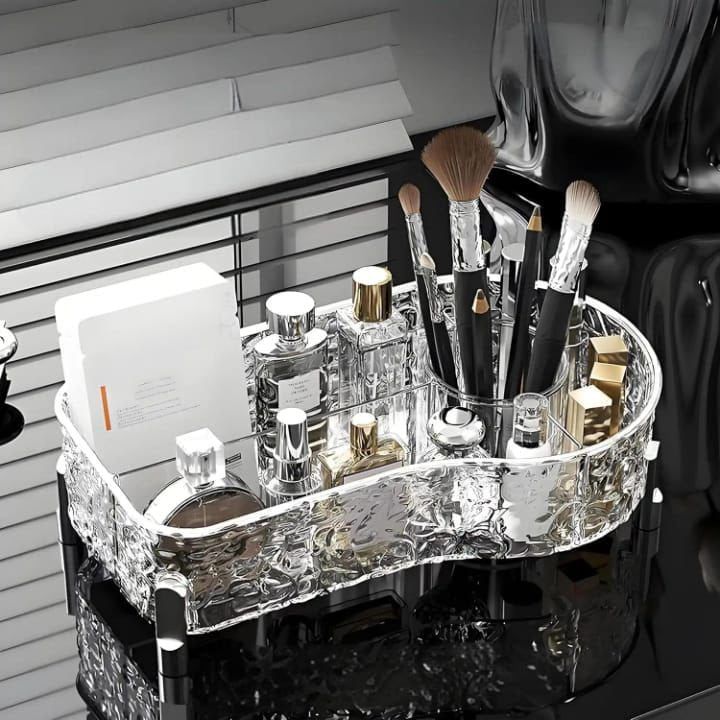 Acrylic Stylish Makeup & Multipurpose Organizer