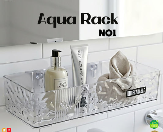Unbreakable Aqua Acrylic Rack