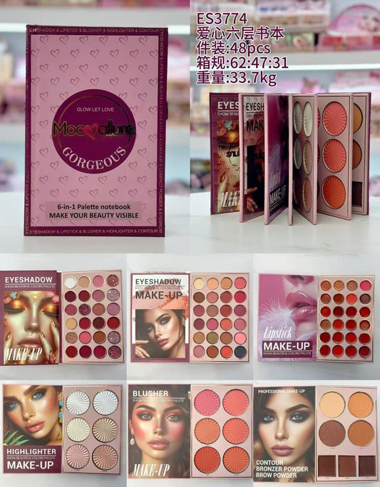 Mocallure 06 Fold Gorgeous Makeup Kit