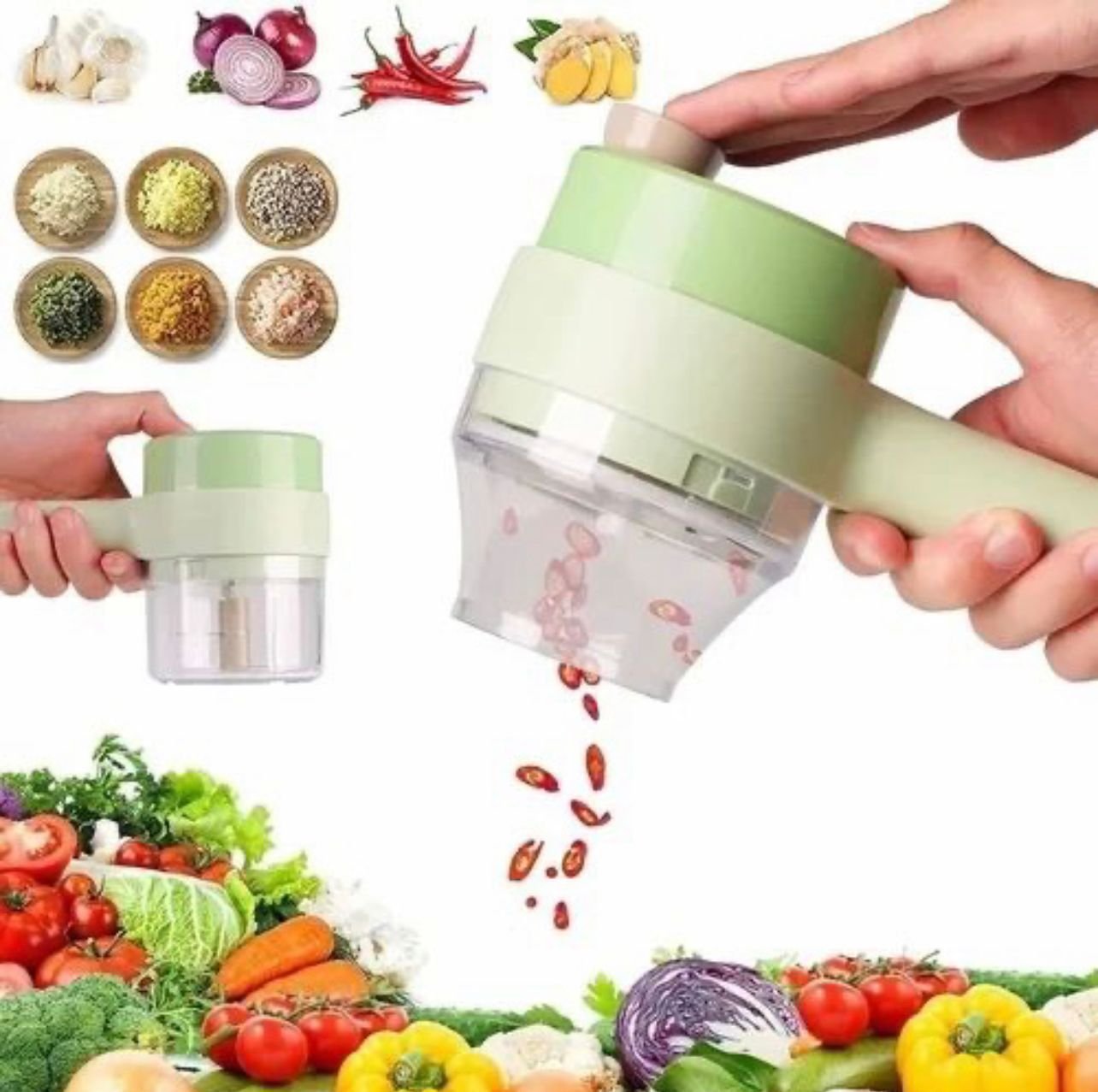 Rechargeable Hammer Chopper