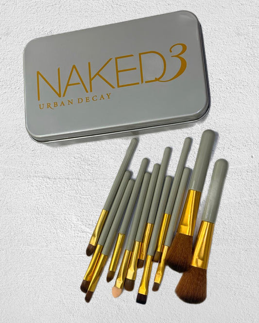 Naked Makeup Brush (12 Pcs Set)