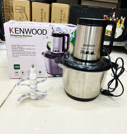 (6 blades) Premium Quality Kenwood 3L Electric Meat Grinder 3in1 Functional