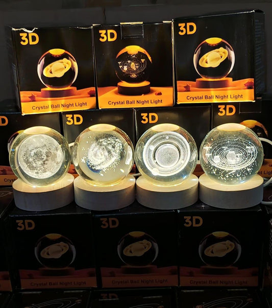 Crystal Night Ball Lamp (Randoms Design)