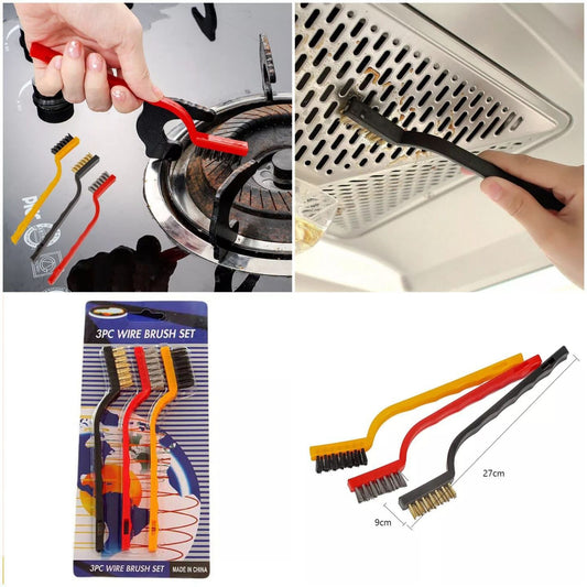 3pcs Wire Cleaning Brush Set