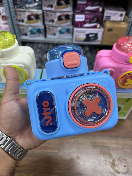 Kids Camera Water Bottle 600ml (Discount on Quantity)