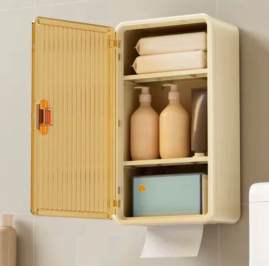 Icon Multipurpose Wall-Mounted Cabiner with Tissue Holder