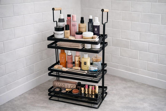 Multipurpose Metal Organizer with Wooden Handle 3 Layer (Discount on Quantity)