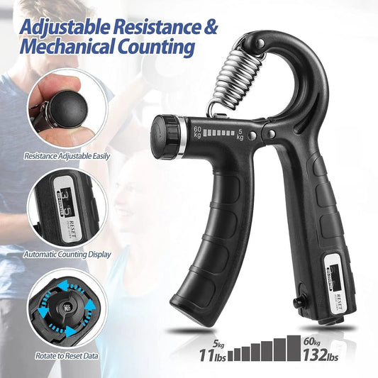 Hand Gripper With Counter