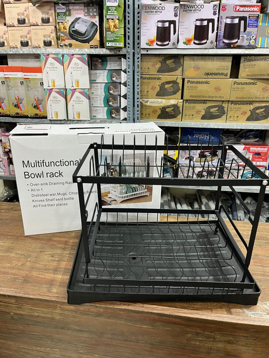 Multifunctional Metal Plate Rack (Without Spoon Holder)