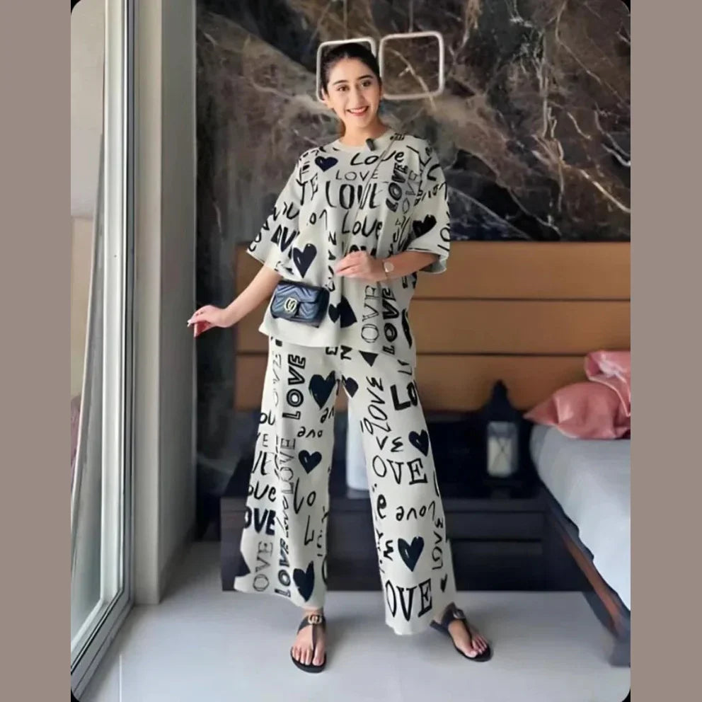 Skin Love Heart PJ Set