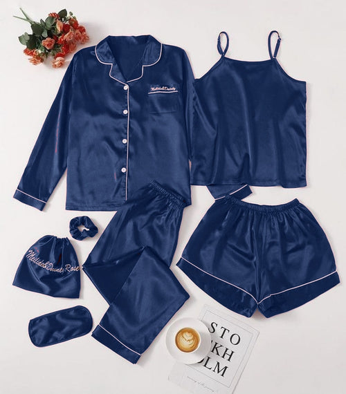 7 IN 1 SILK NIGHTY SET