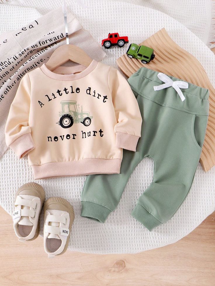 Random Design  & Color  Kids Winter Dress