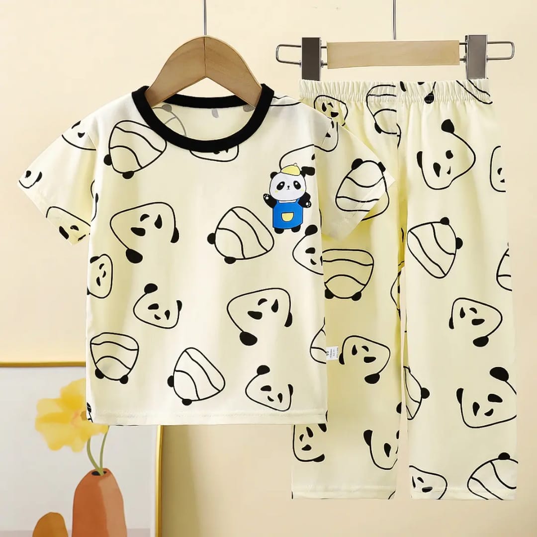 Cute Panda Kids Set