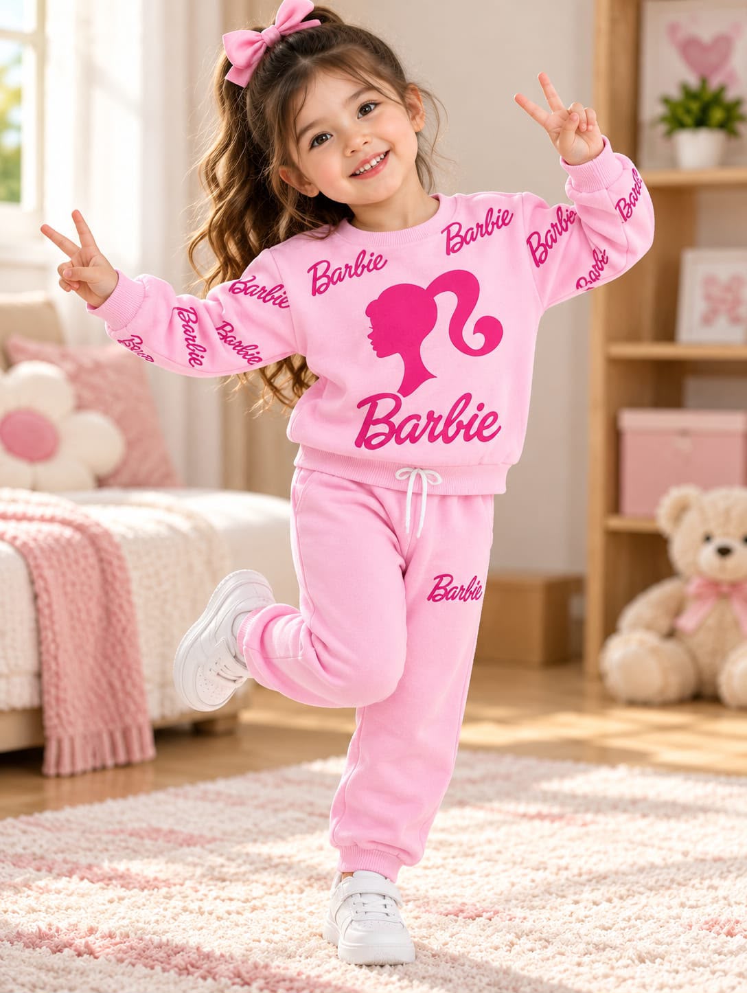 Pack Of 2 Random Design  & Color  Kids Winter Dress ( Allowed to open )