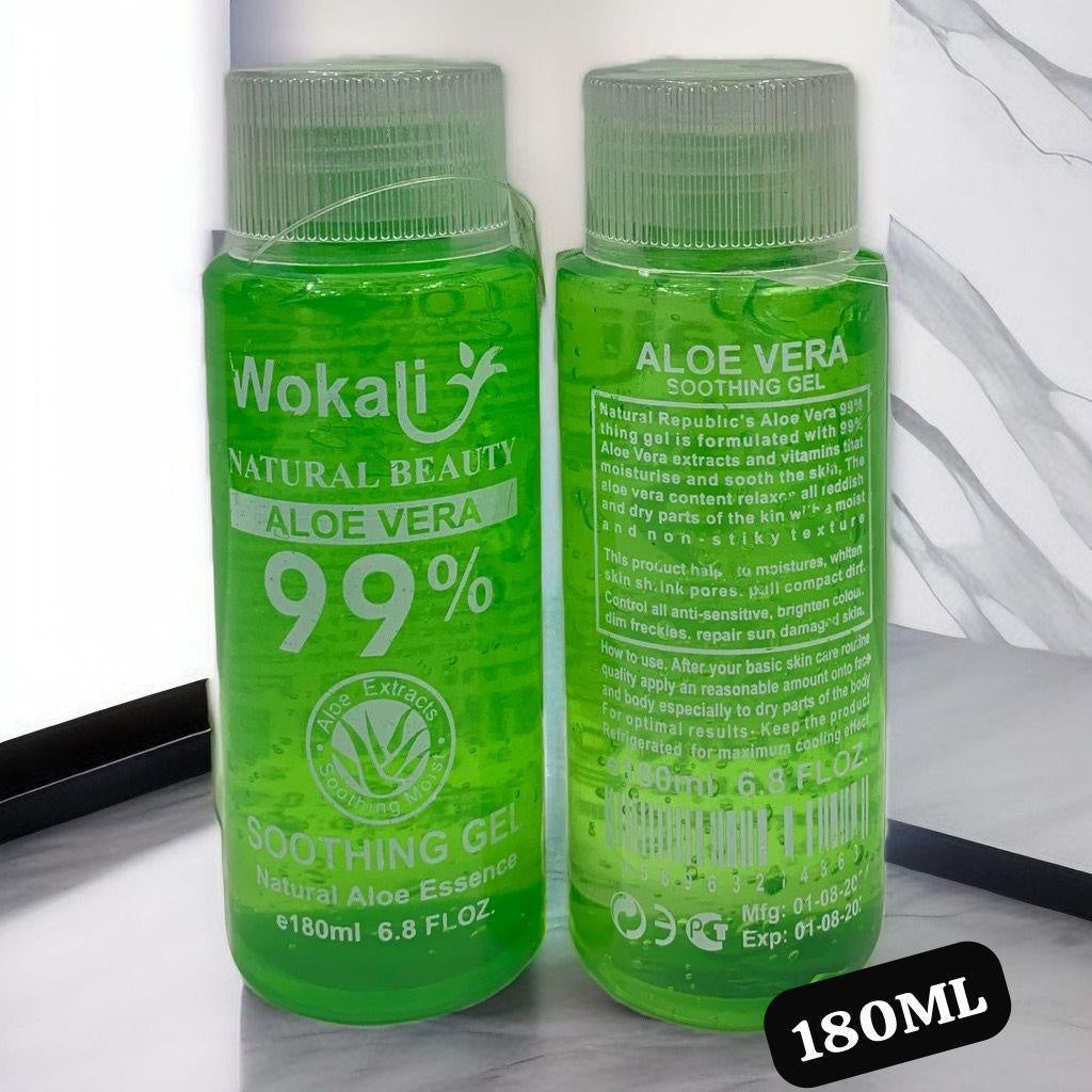 Wokali Aloe Vera Gel Bottle 180ML