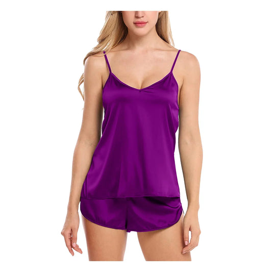 PURPLE CAMI SETS FOR WOMEN