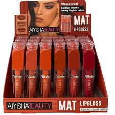 AIYISHABEAUTY Matte Lipgloss 6 Pcs Set
