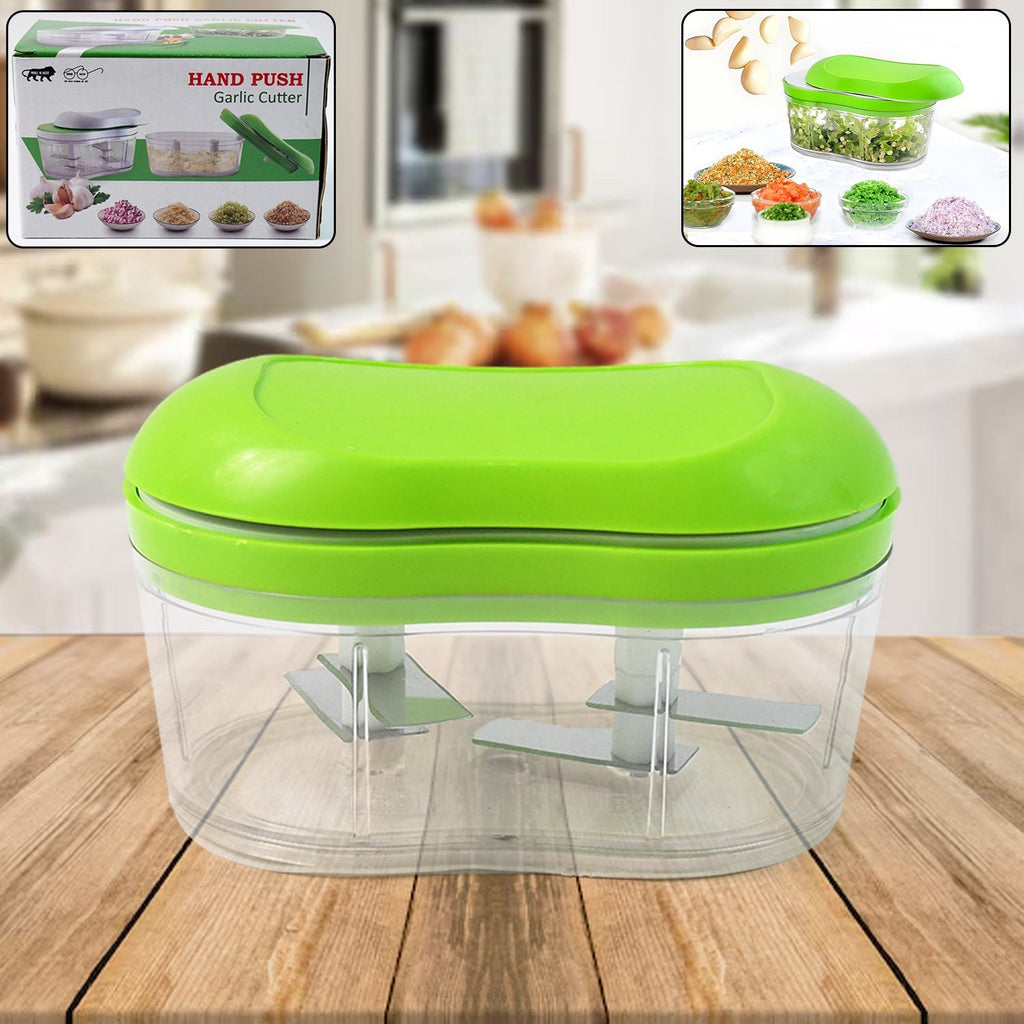Manual Hand Push  Vegetable Chopper